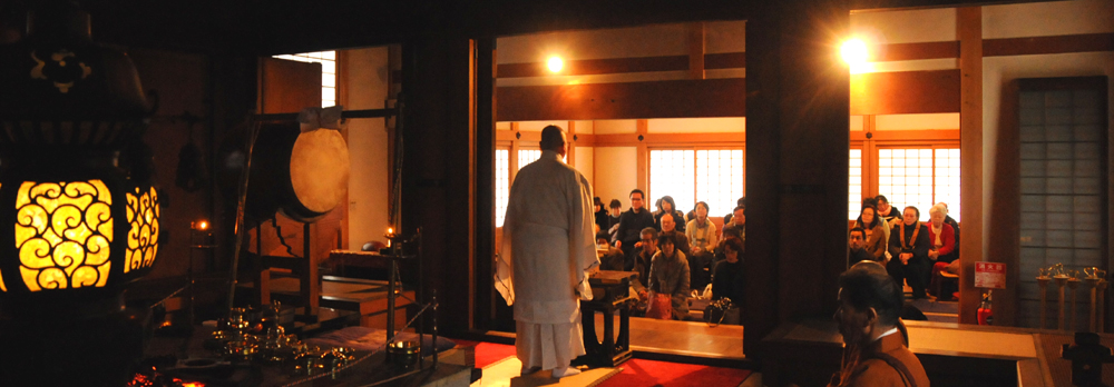 比叡山飯室谷・不動堂　法話