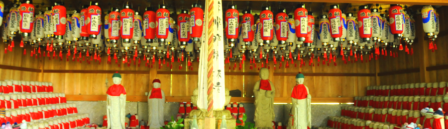 千日回峰不動堂の地蔵盆